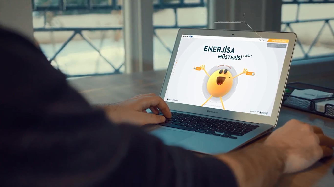 ENERJISA - DÜNYA'NIN İLK ENERJİ TASARRUFU SAĞLAYAN BANNER'I