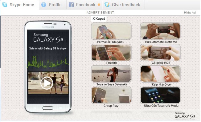 Şehrin Galaxy S5 İle Atıyor