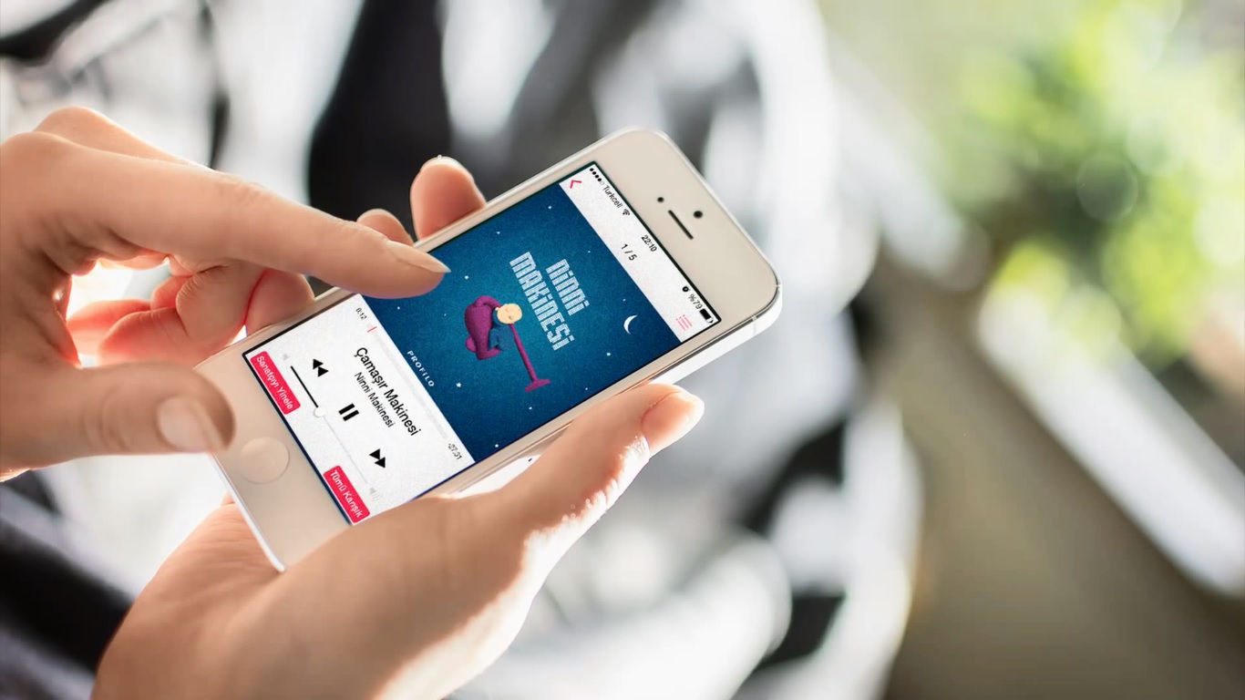 Profilo Ninni Makinesi Mobil Uygulaması