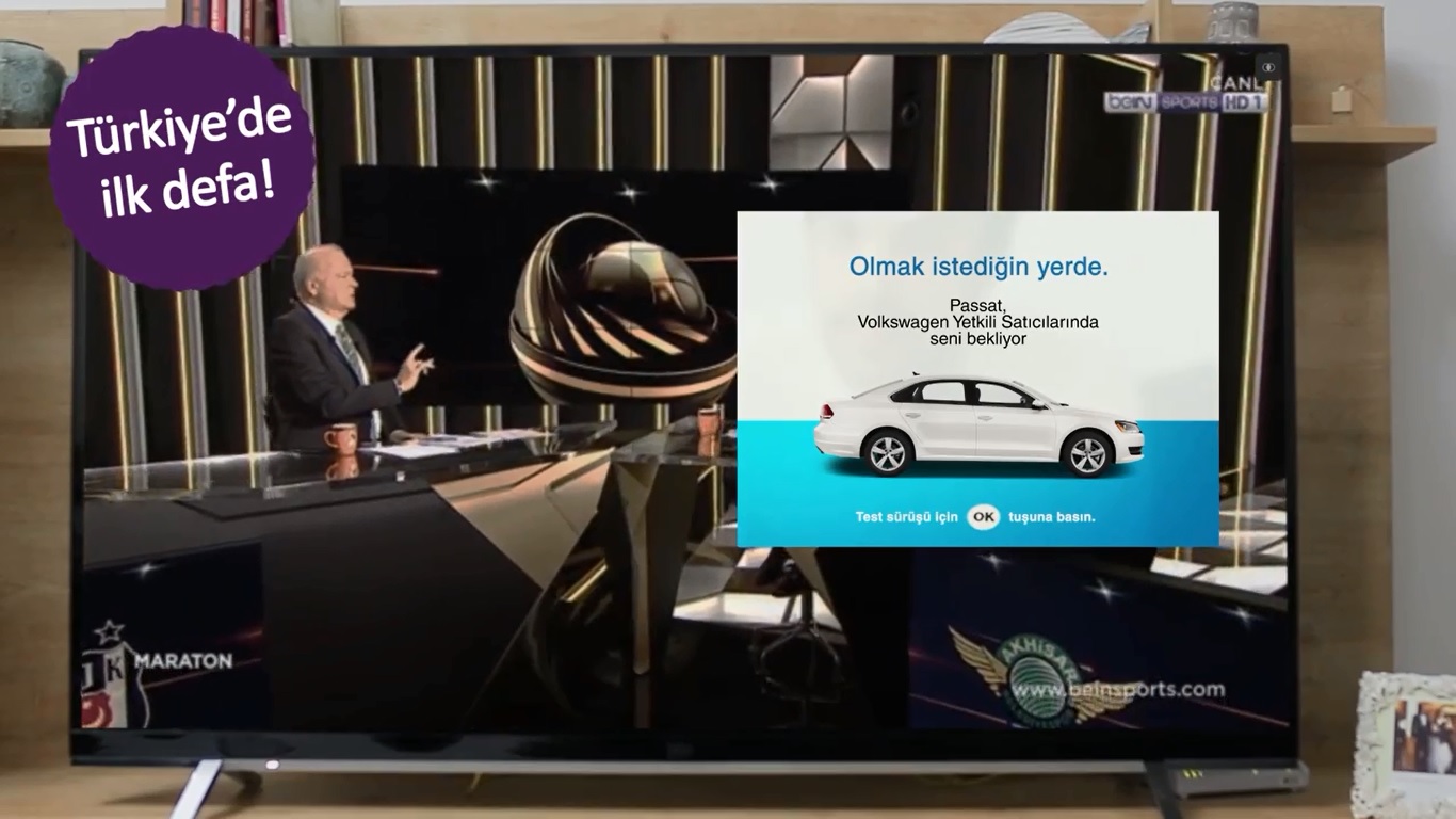 Volkswagen & BeIN Digiturk: Türkiye'nin İlk TV Remarketing Uygulaması