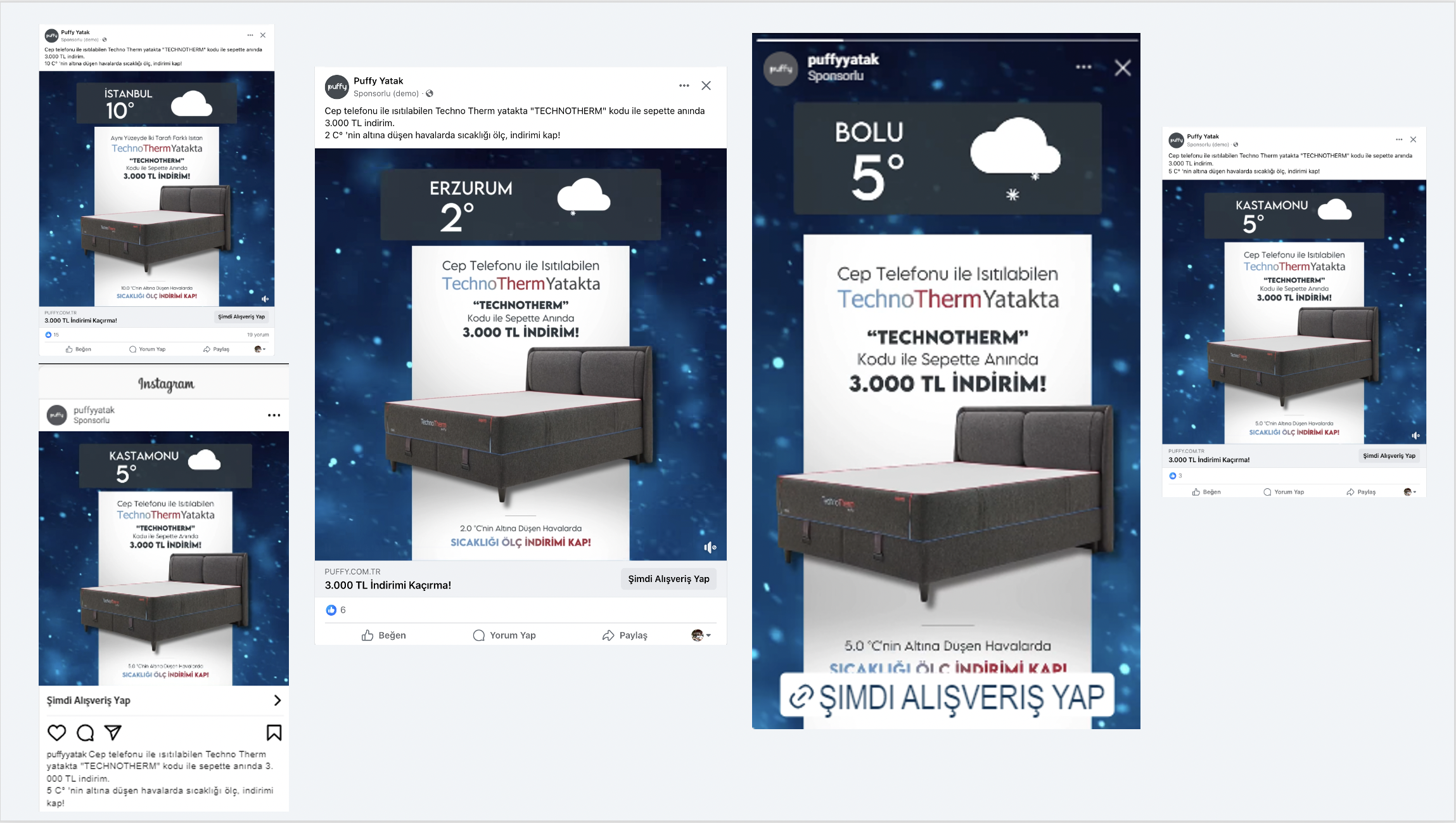 Havalar Soğudukça Isıtan İndirimler