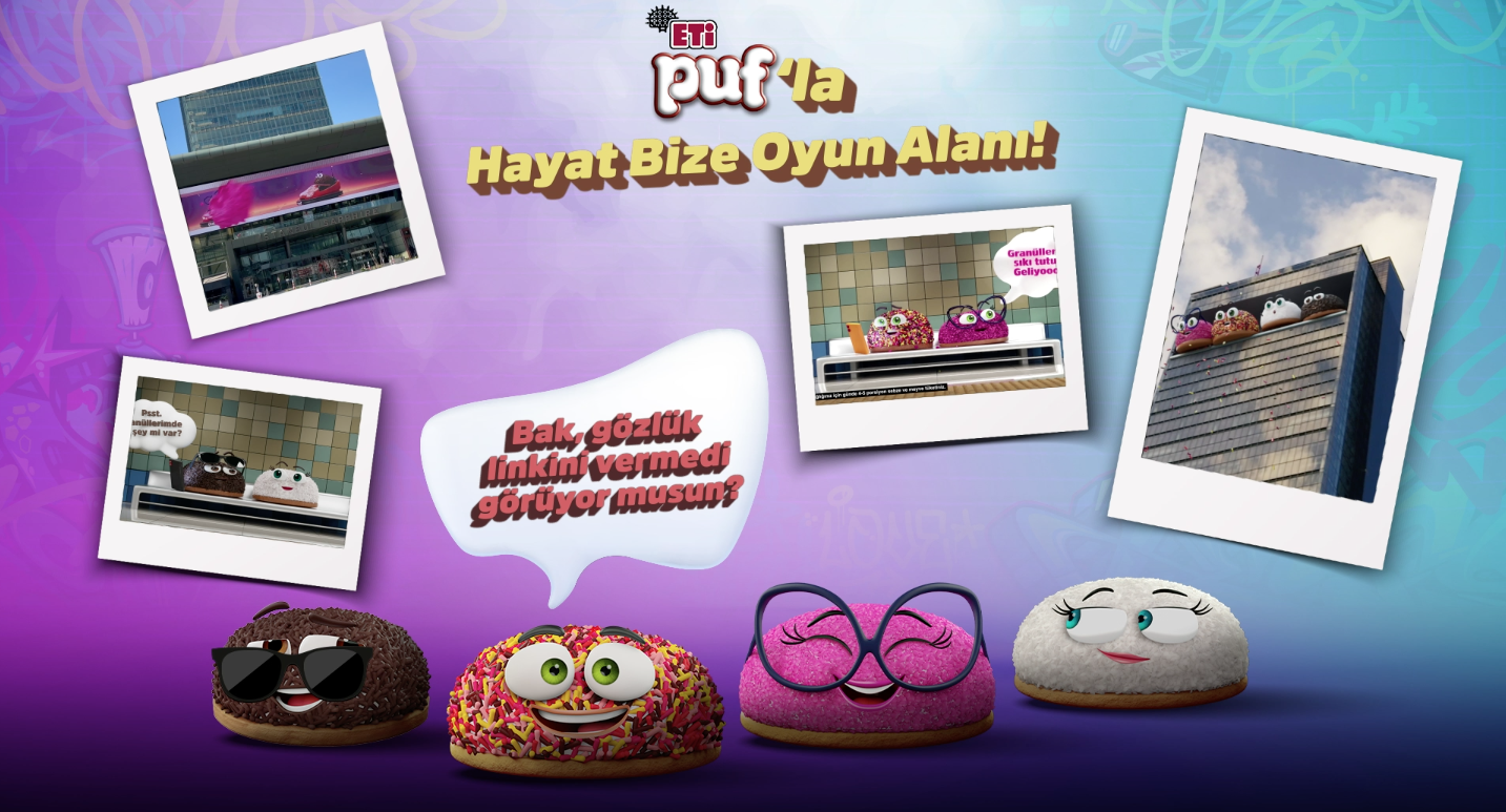 Eti Puf'la Hayat Bize Oyun Alanı