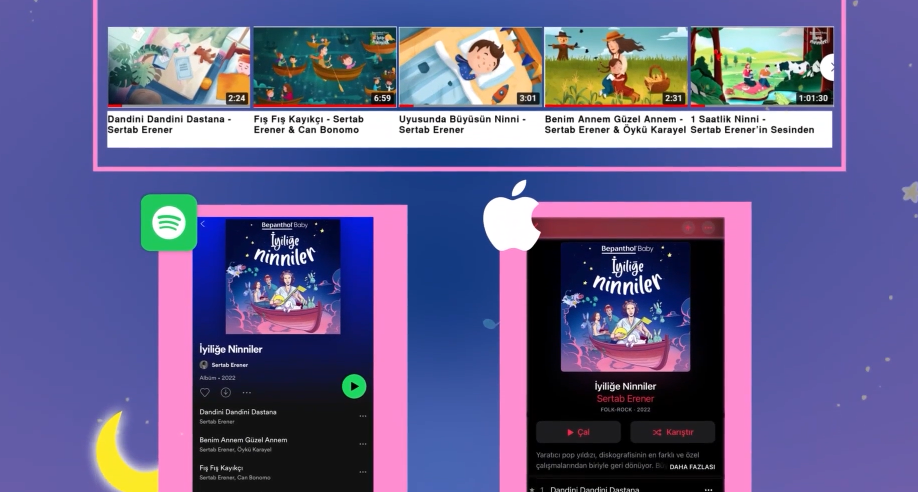 Bepanthol Baby ile İyiliğe Ninniler