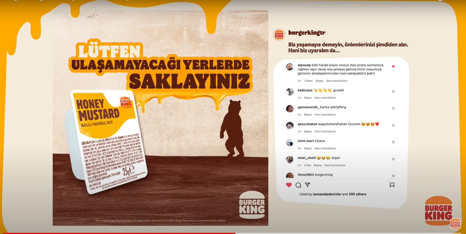 Burger King - Honey Mustard'a Bayılanlar