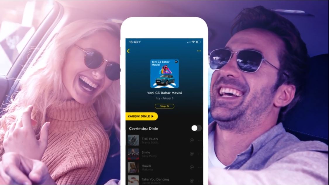 Citroen C3 - Fizy ile Yüz Tanıma