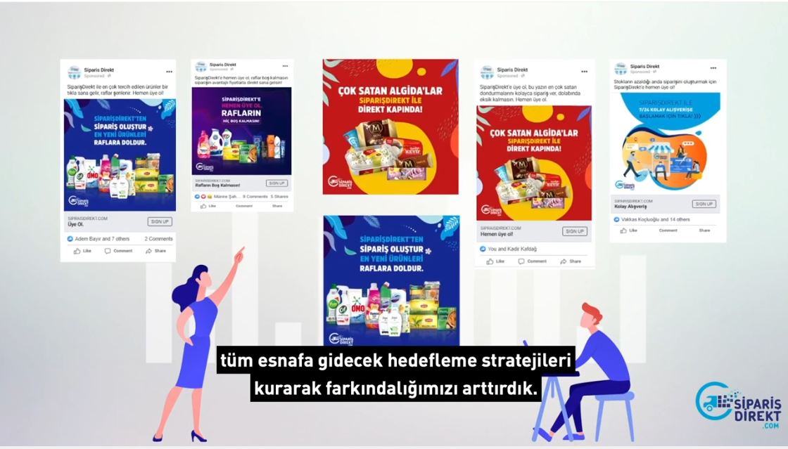 Siparişdirekt Online Lansman İletişimi