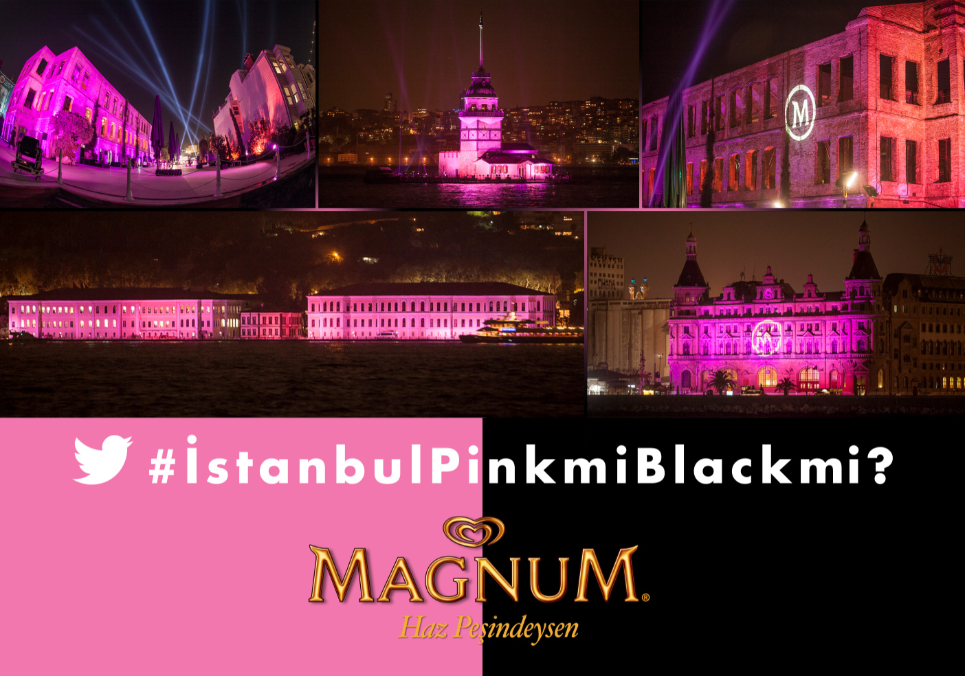 İstanbul Pink & Black Night