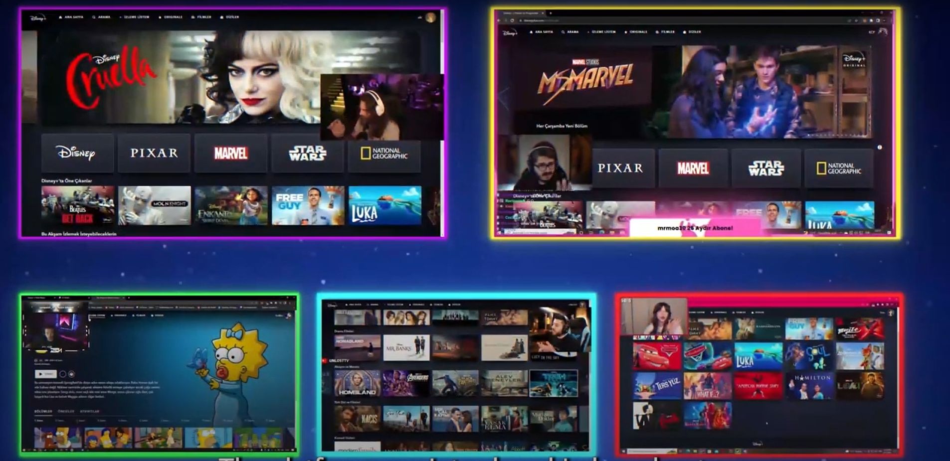 Disney+ Twitch Roadblock