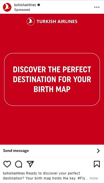 Türk Hava Yolları Fly By Sign