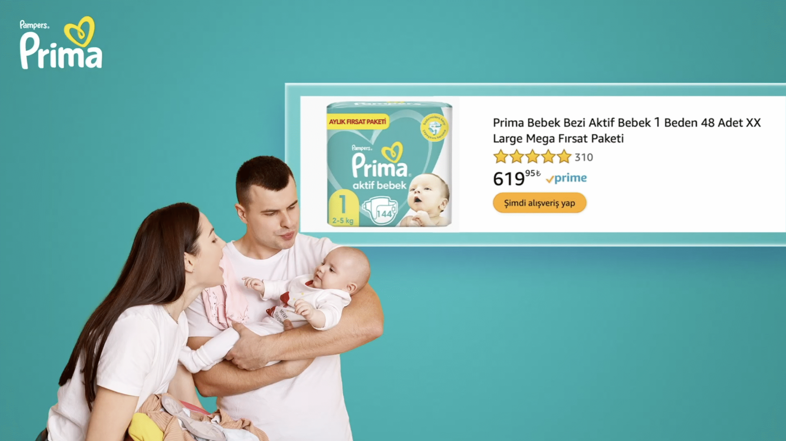 Prima ile Bebek Bezinde Akıllı Hedefleme