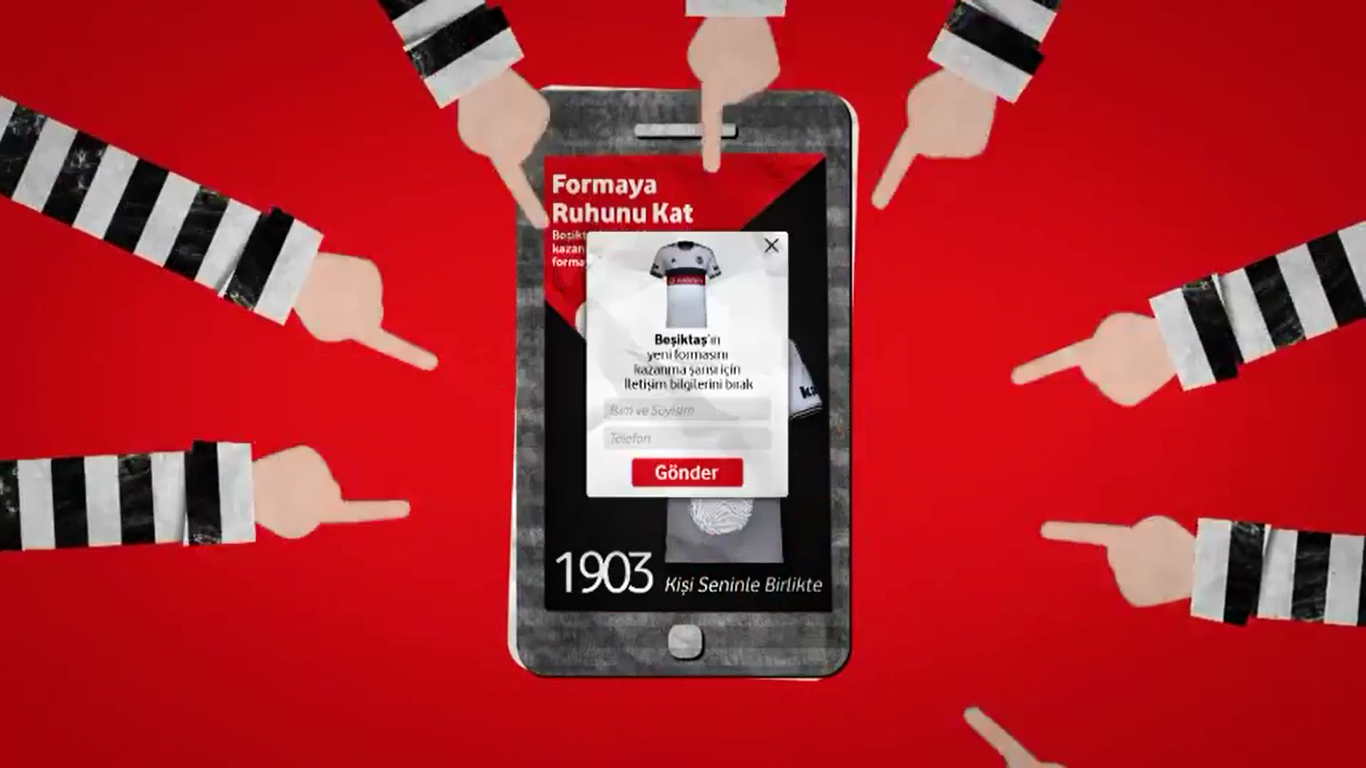 Vodafone - BJK Formaya Ruhunu Kat