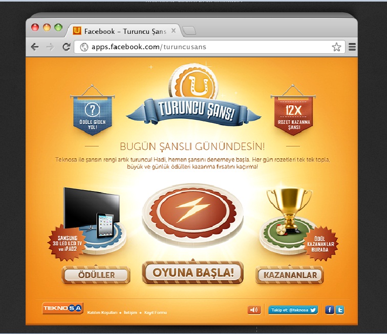 Teknosa Turuncu Şans