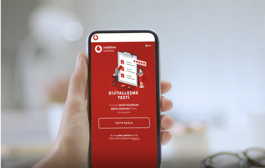 Vodafone Business Dijitalleşme Testi