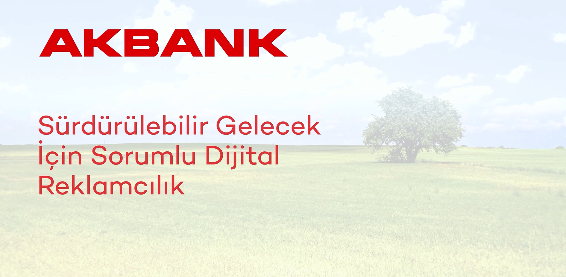 Akbank Sürdürülebilirlik İletişimi