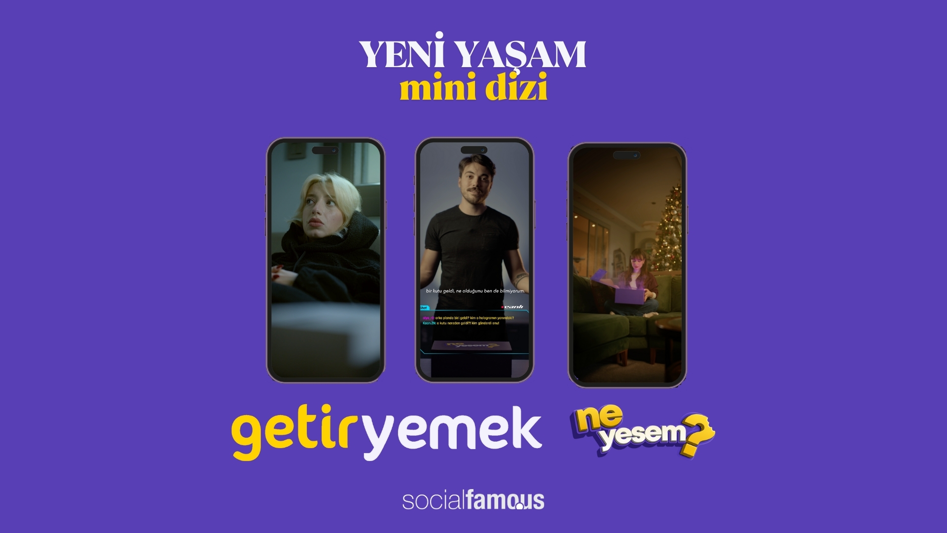 GetirYemek Ne Yesem – Yeni Yaşam Dizisi