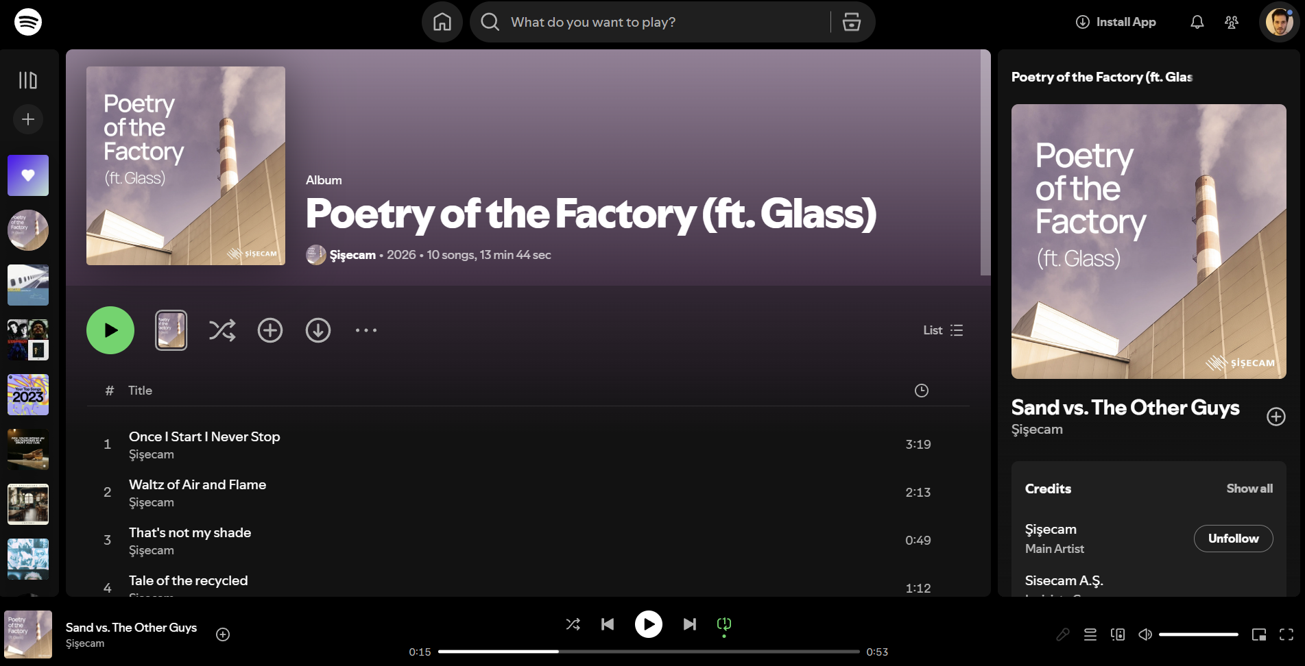 Poetry of the Factory (ft. Glass)